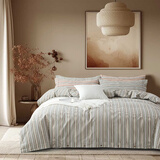 黄河口老粗布四件套全棉【A类品质】秋冬加厚纯棉四件套 床单被套床上四件套 绿草如茵 床单款 1.8/2.0米床四件套/被套2.0*2.3