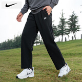 耐克（NIKE）裤子男士25秋冬季新款运动裤直筒卫裤针织工装长裤加厚保暖休闲裤 010加绒/晒图退10 L 【175】体重130~150斤左右