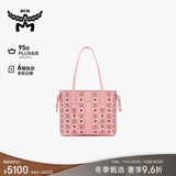 MCM【品牌直供】 LIZ 小号托特包双面子母包单肩包女包 桃花粉