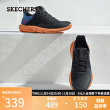 斯凯奇（Skechers）男鞋秋季软底轻便运动跑步鞋厚底休闲健步鞋65867