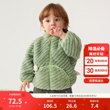 巴拉巴拉儿童外套男童衣服2024女童秋冬宝宝珊瑚绒童装可爱萌208424105202