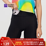 必迈2025新款跑步压缩短裤(潜能) 竞速马拉松男女弹力速干耐磨运动裤 骑士黑 女 S