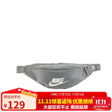 耐克（NIKE）男女腰包 单肩包斜挎包胸包休闲包DB0490-084 灰色