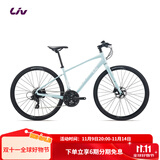 Liv丽以芙Alight 1女士平把24速轻便休闲通勤公路自行车  肥皂水 700C×370MM XS建议150-163cm