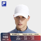 FILA 斐乐官方【黄景瑜同款】男经典棒球帽2025春夏休闲遮阳帽鸭舌帽
