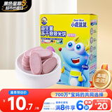 小鹿蓝蓝益生菌冻干溶溶米饼蓝莓味 宝宝儿童零食 吸口水米饼饼干20g