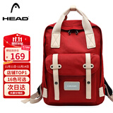 海德（HEAD）背包女大容量双肩包男15.6英寸笔记本电脑包旅行包国家地理书包