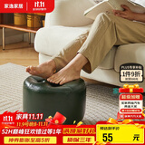 家逸小凳子家用沙发凳可移动小板凳客厅滑轮矮凳换鞋凳茶几凳脚凳