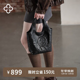 CASSILE明星同款卡思乐女包托特包植鞣牛皮大容量轻奢单肩手提包生日礼物