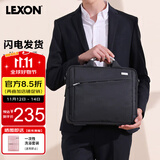 乐上（LEXON）手提电脑包13.3英寸笔记本单肩包斜挎商务公文包休闲电脑背包