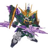 万代（BANDAI） SD 高达三国创杰传1 拼装模型玩具 8cm SD14 张郃双头龙