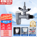 潜水艇（Submarine）XSW-10S洗衣机洗碗机净水器小厨宝前置净水三通多功能下水防臭塞