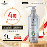 施华蔻（Schwarzkopf）防脱固发洗发露400ml  控油防脱发 固发防断发掉发女士新老包装
