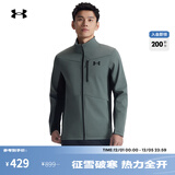 安德玛（UNDERARMOUR）秋冬Shield男子户外运动夹克1321438 桃灰色015 L