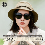 木九十太阳镜经典黑超显脸小墨镜女开车专用高清偏光太阳镜男SM1920313 C01 灰色