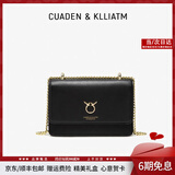 CUADEN KLLIATM轻奢包包女款一鹿有你新款单肩包女士斜挎包女生日礼物送女友老婆 新色系【黑色】礼盒装 2025高级感女生包实用走心送老婆妈妈长辈