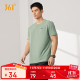 361°短袖男士t恤夏季运动服速干衣跑步宽松健身上衣服652524113H-5