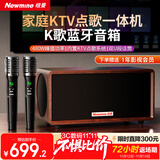 纽曼（Newmine）KK01家庭ktv音响套装卡拉OK唱歌全套设备家用k歌麦克风一体机专业点歌机蓝牙音箱桌面功放高端影院