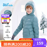 361°儿童轻薄羽绒服25冬男女中大童防风保暖外套K52341904 蓝160