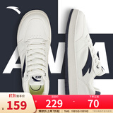 安踏元年丨板鞋男鞋冬季厚底增高休闲鞋百搭小白鞋运动鞋子男休闲板鞋 【元年-新】象牙白/深蓝 42