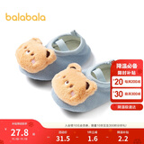 巴拉巴拉balaOne宝宝地板袜防滑点胶冬加绒婴幼儿保暖袜学步209425172201