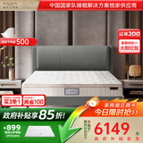 金可儿（Kingkoil）双人床1.8米真皮床实木床架意式婚床主卧大床家用平板架床 云梦 云梦之床·石墨灰 180*200cm