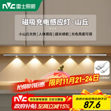 雷士（NVC）七夕情人节波纹猫眼感应橱柜磁吸玄关投影灯夜灯鞋衣电视柜-银色C