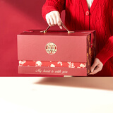 喜福来喜糖成品礼盒装 1860g 订婚提亲糖果盒 结婚伴手礼 伴娘回礼高档