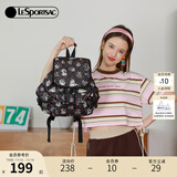 LeSportsac乐播诗新款包包女包休闲旅行双肩包大容量通勤背包送女生礼物 怪异招财猫