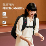 OIWAS穿梭者系列双肩包16英寸男士电脑包商务大容量通勤包旅行背包黑色 黑色