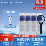 滨特尔（pentair） 净水器家用 前置10寸PP棉滤芯 简易更换 4根10寸5μmPP棉+扳手套装