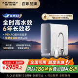 史密斯（A.O.SMITH）佳尼特蓝鲸净水机家用净水器厨房专用台下用直饮机一体机厨下京东自营实测1200GCR2500AE1国家补贴