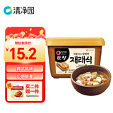 清净园韩国进口 传统生大酱500g 韩式大酱汤专用酱 豆腐汤海带汤 味噌汤