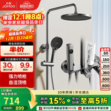 九牧（JOMOO）花洒淋浴花洒套装自动除垢增压喷枪淋浴器36633-526/HBS-1