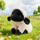 威尔通（WELTSTON）毛绒玩具羊驼玩偶靠垫抱枕摆件布娃娃生日新年礼物礼品女小羊公仔