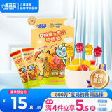 小鹿蓝蓝0糖维生素C棒棒糖卡皮巴拉联名双拼口味 宝宝儿童零食棒棒糖50g