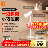 米家（MIJIA）多功能充电台灯学生阅读宿舍卧室床头灯磁吸夹子灯具