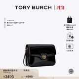 Tory Burch 汤丽柏琦【季末礼遇】ROBINSON 斜挎肩背包豆腐包TB 143122 黑色 001 OS