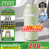 摩飞电器（Morphyrichards）便携式烧水杯无线烧水壶电热水杯旅行电热水壶恒温水壶保温杯婴儿调奶杯迷你办公室加热水杯MR5600 0.45L 【多功能无线款】精灵绿
