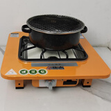 仕太 燃气取暖器烤火盆多功能天然气暖炉煤气家用室内客厅取暖炉液化气取暖炉方形燃气烤火桌大功率 455mm天然气【15米管】+烧烤锅