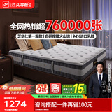 芝华仕5星床垫独立袋装弹簧静音家用乳胶席梦思软硬护脊厚垫明星垫D026 经典版-老款23cm厚-1.8*2M 优先发货（详询客服）