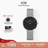 丹尼尔惠灵顿（DanielWellington）DW流金女表32mm金属表带欧美表女士手表生日礼物送女友DW162