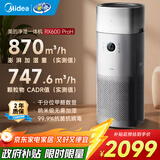 美的（Midea）【甲醛检测数显】加湿净化器 黑科技分解除甲醛除异味除烟味 新风系统除菌消毒除花粉过敏原家用 【甲醛数显】KJ650G-RX600 ProH