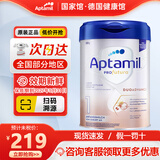 Aptamil爱他美德文白金版 HMO 婴幼儿营养配方奶粉牛奶粉 白金1段 1罐装 800g
