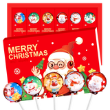 金稻谷圣诞糖果星空棒棒糖礼盒60g 平安夜儿童零食圣诞礼物品万圣款混发