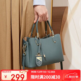 红蜻蜓包包女包牛皮单肩休闲手提包送妈妈女友老婆妈妈生日礼物