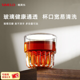 SIMELO德国施美乐咖啡玻璃杯拿铁澳白美式Dirty意式浓缩高颜值透明杯子 迷你(口宽易清洗,玻璃通透) 80ml