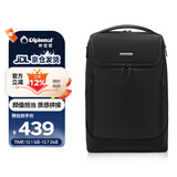 Diplomat外交官电脑包商务笔记本双肩包男女背包大容量旅行包DB-15120L黑