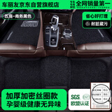 车丽友定制丝圈汽车脚垫专用于雅阁crv思域a6l奥迪a4l领克03威兰达荣放