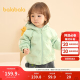 巴拉巴拉童装宝宝羽绒服男童女童连帽外套2025冬装小熊上衣萌209425107204